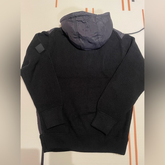 Brand new Hugo boss MIXED-MATERIAL ZIP-UP HOODIE WITH ONION QUILTING size M - Picture 10 of 11
